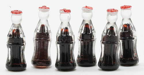 Dollhouse Miniature Cola Bottles